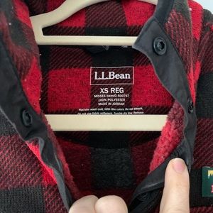 Llbean sweater fleece